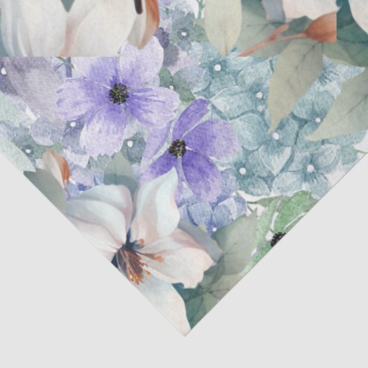 Elegant Floral Butterflies Decoupage 薄葉紙 (詳細)