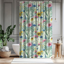 Elegant Floral Curtain Gift for Mom and Dad シャワーカーテン
