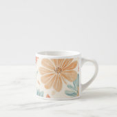 Elegant Floral Design Cup エスプレッソカップ (右)