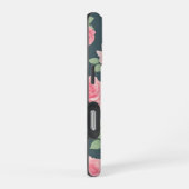 Elegant Floral Design iPhone Case iPhoneケース (右側面)