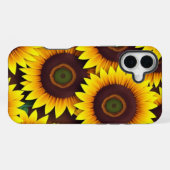 Elegant Floral Design iPhone Case iPhoneケース (裏面横)
