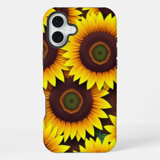 Elegant Floral Design iPhone Case 16 Plusケース