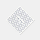 Elegant Floral Easter Egg Napkins Spring Blessing スタンダードカクテルナプキン (角)