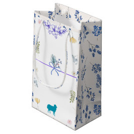 Elegant Floral Eid al-Adha スモールペーパーバッグ
