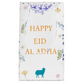 Elegant Floral Eid al-Adha  スモールペーパーバッグ (正面)