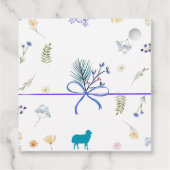 Elegant Floral Eid al-Adha  フェイバータグ (裏面)