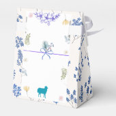 Elegant Floral Eid al-Adha  フェイバーボックス (裏面サイド)