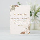 Elegant Floral Enclosure Card  エンクロージャーカード (スタンド正面)