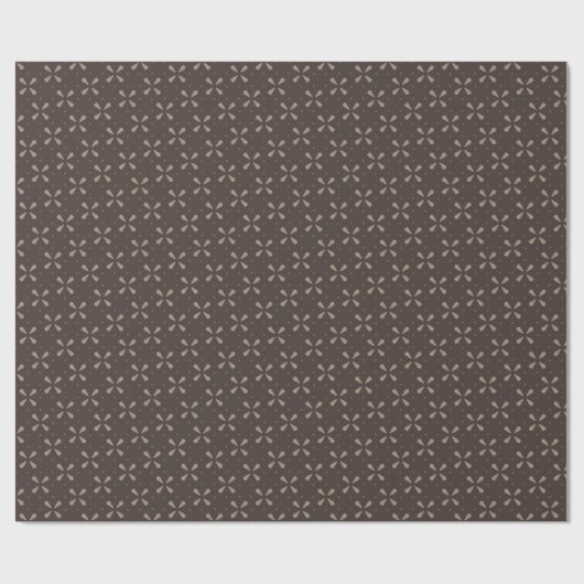 Elegant floral geometry ラッピングペーパー (フラット)