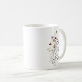 Elegant Floral Gift for Mother コーヒーマグカップ (正面右)