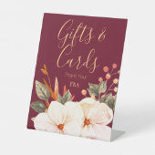 Elegant Floral Gifts & Cards 台座サイン (正面)
