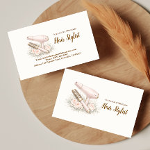 Elegant Floral Hair Stylist