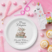 Elegant Floral Her Next Chapter Bridal Shower  ペーパープレート (パーティー)