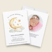 Elegant Floral Memorial Announcement 招待状