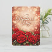 Elegant Floral Mother’s Day Greeting Design シーズンカード (スタンド正面)