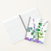 elegant floral NOTEBOOK ノートブック (内部)