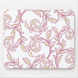 Elegant Floral Pattern Mouse Pad – Aesthetic Works マウスパッド
