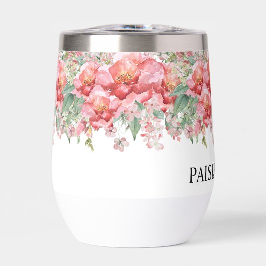 Elegant Floral Pink Bridal Shower (正面)