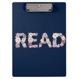 Elegant Floral READ Typography - Pastel Botanical  クリップボード