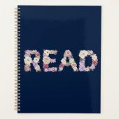 Elegant Floral READ Typography - Pastel Botanical プランナー手帳 (正面)