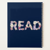 Elegant Floral READ Typography - Pastel Botanical プランナー手帳 (裏面)