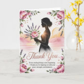 Elegant Floral Retirement Card for Woman カード (黄色い花)