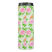Elegant Floral Roses Green Leaves Pattern-23675 タンブラー (裏面)