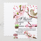 Elegant floral save the date template, wildflower セーブザデート (正面/裏面)