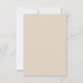 Elegant Floral Thank You Card サンキューカード (裏面)