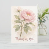 Elegant Floral Thinking Of You Card シーズンカード (スタンド正面)