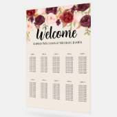 Elegant Floral Watercolor アクリルサイン (傾斜)