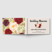 Elegant Floral Wedding ゲストブック (全面)