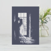 Elegant Floral Wedding サンキューカード (スタンド正面)