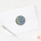 Elegant Floral Wedding  ラウンドシール (封筒)