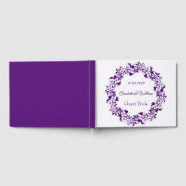 Elegant floral wedding design ゲストブック