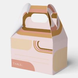 Elegant Floral Wedding Favor Box フェイバーボックス