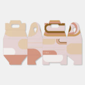 Elegant Floral Wedding Favor Box フェイバーボックス (見開き)