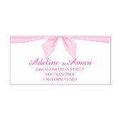 Elegant Floral Wedding Invitation セルフインキングスタンプ (デザイン)