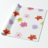 Elegant Floral Wrapping Paper ラッピングペーパー (アンロールド)