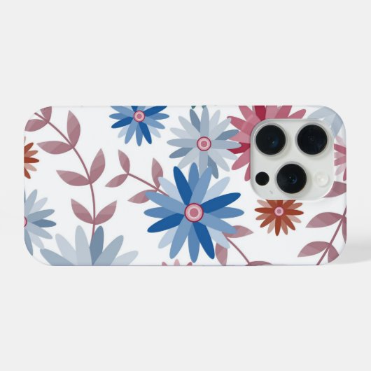Elegant Floral's  iPhoneケース (裏面横)