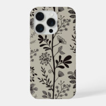 Elegant Flower Garden Reverie XL black beige