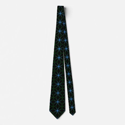 🌸 Elegant Flower-Pattern Tie – Stylish & Sophisti ネクタイ (正面)
