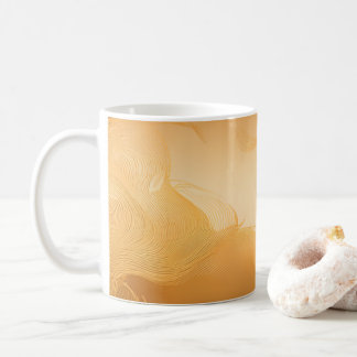 Elegant Flowing Pattern Design Mugs コーヒーマグカップ