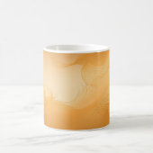 Elegant Flowing Pattern Design Mugs コーヒーマグカップ (中央)