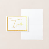 Elegant Foil Wedding Table Number Tent - TWELVE 箔カード (ディスプレー)