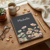  Elegant  foliage rustic botanical watercolour  プランナー手帳