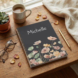  Elegant  foliage rustic botanical watercolour  プランナー手帳