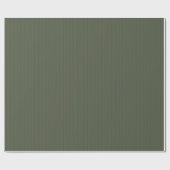 Elegant Forest Green Pinstripes ラッピングペーパー (フラット)
