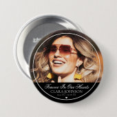 Elegant Forever in Our Hearts Memorial Photo 缶バッジ (正面&裏面)