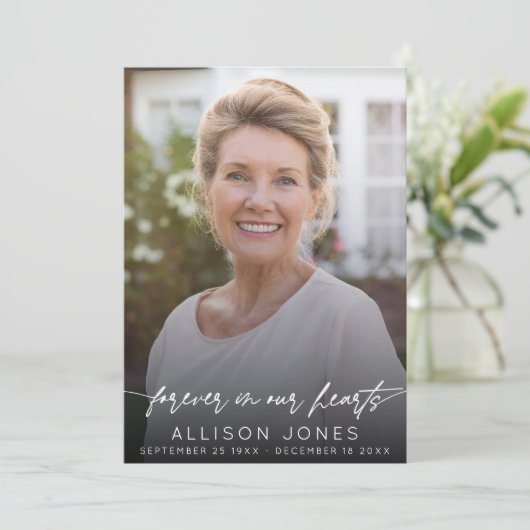 Elegant Forever In Our Hearts Order of Service プログラム (スタンド正面)